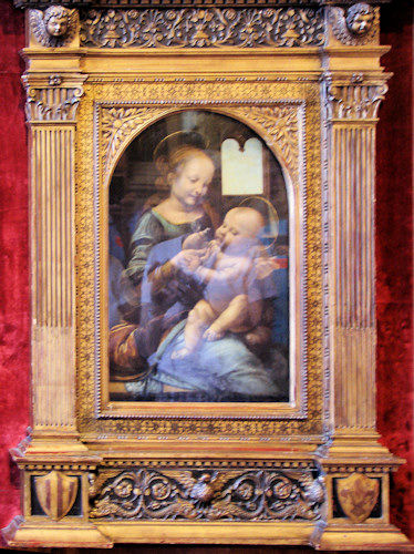 Benois Madonna (Madonna with a Flower)