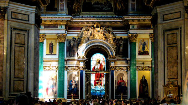Iconostasis in St. Isaacs