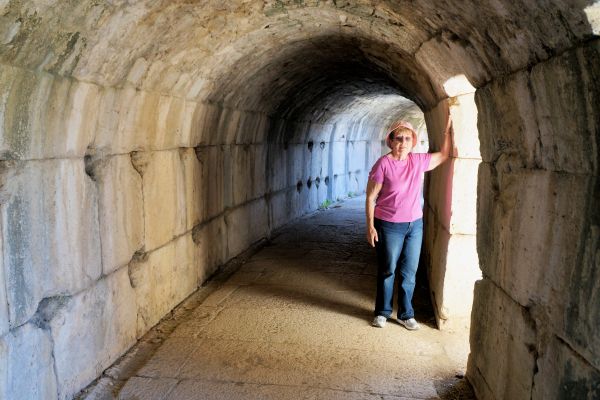 Corridors in the Miletus theater