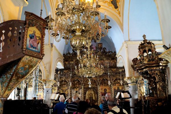 Iconostasis of Panagia Tourliani Monastery