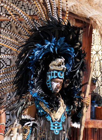 Dancer in costume