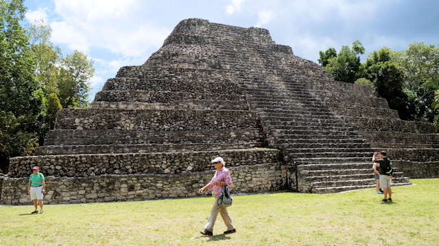 Temple in Chacchoben