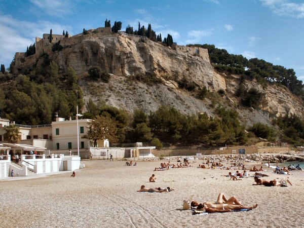 Beach at Cassis