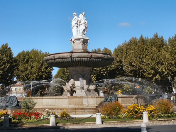 Fountain in Aix-en-Provence