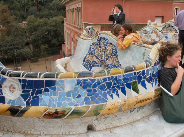 Seating at Parc Guell