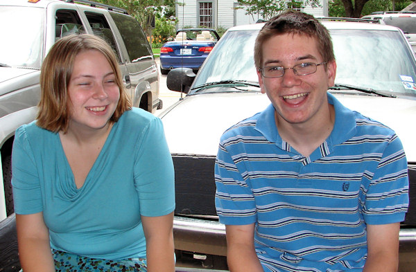 Megan and Will in Round Top