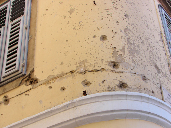War Damage in Zadar