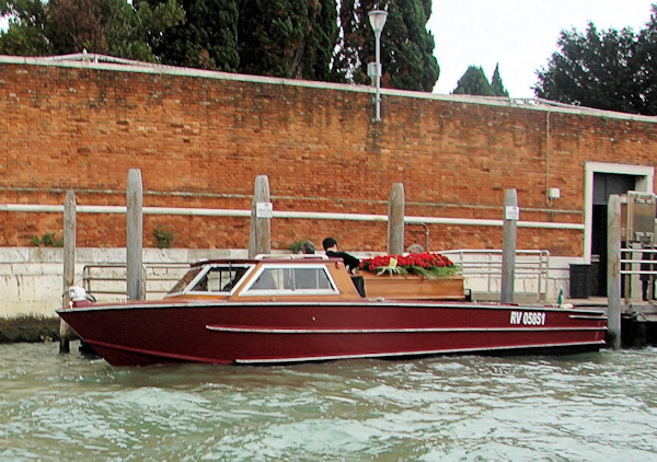 Hearse in Venice