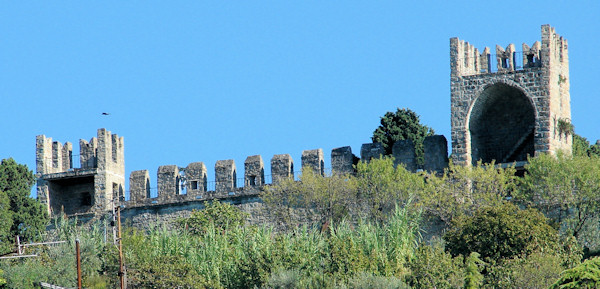 Fortifications above Piran