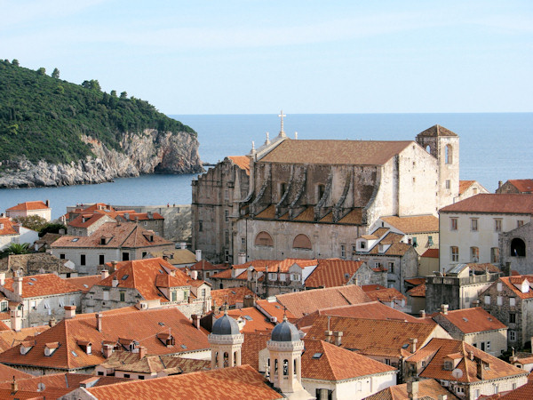 Church of St. Ignatius from the Wall