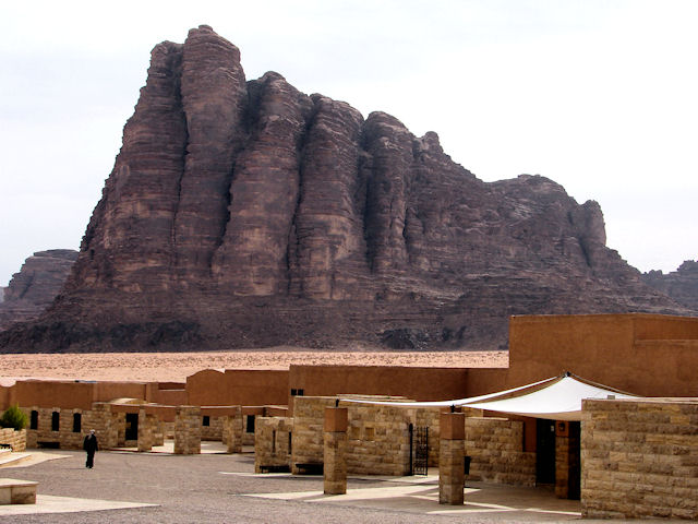 Entering Wadi Rum