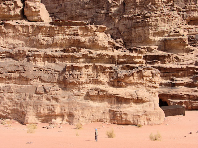 Bob Gammill in Wadi Rum