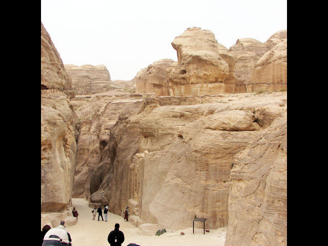Entering the Siq