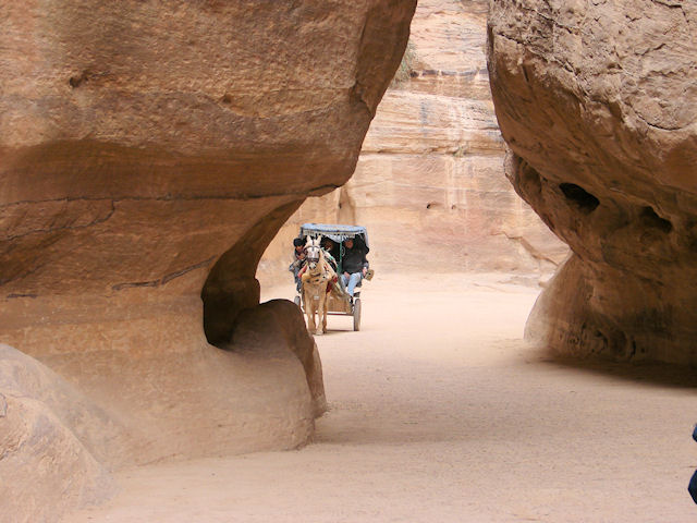 In the Siq