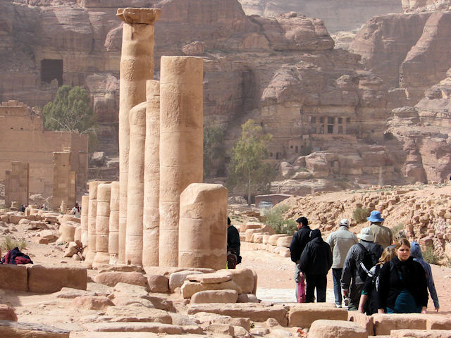 Roman Cardo in Petra