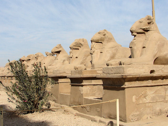 Avenue of Sphinxes at Karnak