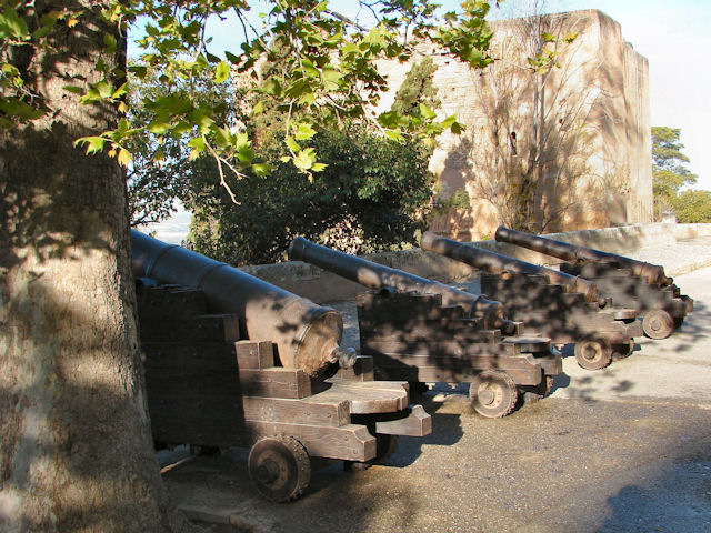 Cannons at the Alhambra