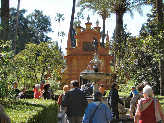 Gardens at the Alcazar