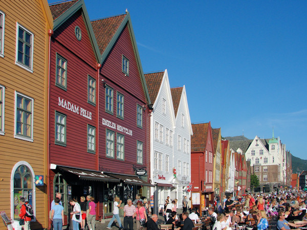 Hansiatic Waterfront with People