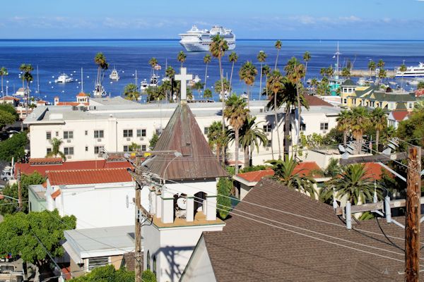 View from Roof Deck of Hotel