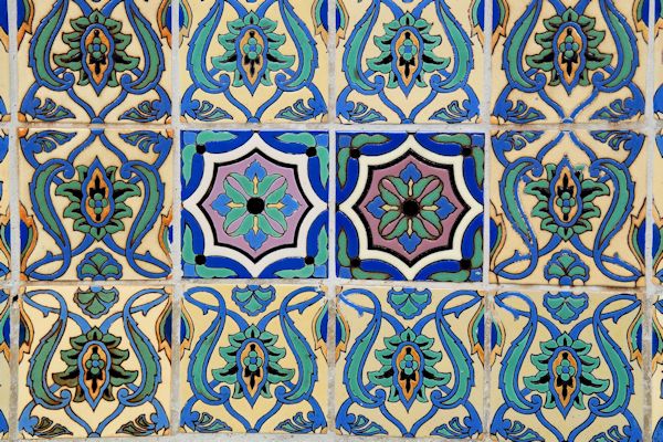 Close-up of tiles