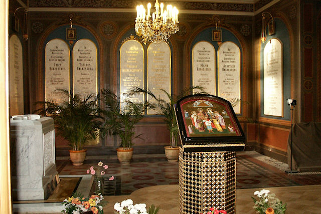 Tombs of Csar Nicholas and his family
