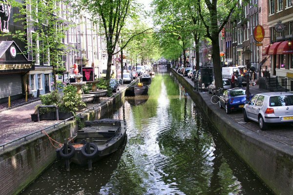 Canal in Amsterdam