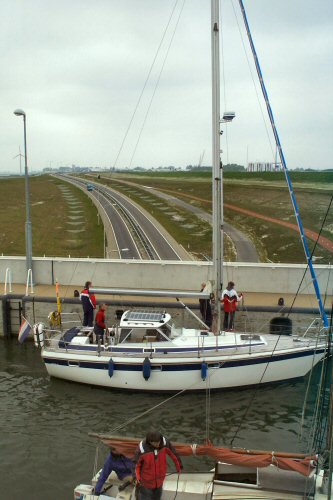 Lock outside Enkhuisen