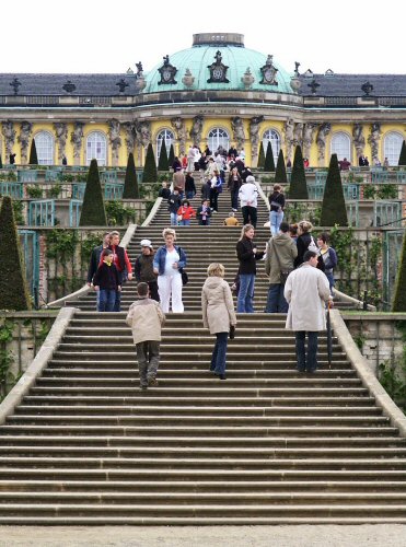 Steps to Sans Souci