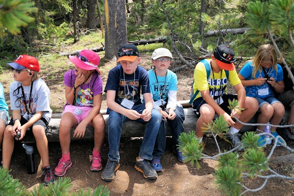 A rest on the trail