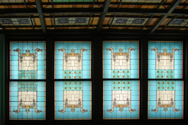 Windows in Auditoium Building